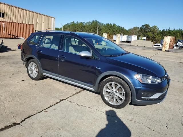 3VWH17AU7HM528652 - 2017 VOLKSWAGEN GOLF ALLTR S BLUE photo 4