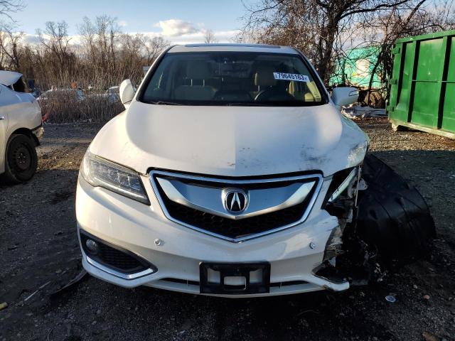 5J8TB4H70GL011591 - 2016 ACURA RDX ADVANCE WHITE photo 5