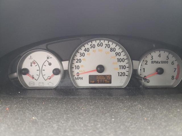 1G8AL54F64Z119139 - 2004 SATURN ION LEVEL 3 BLACK photo 9