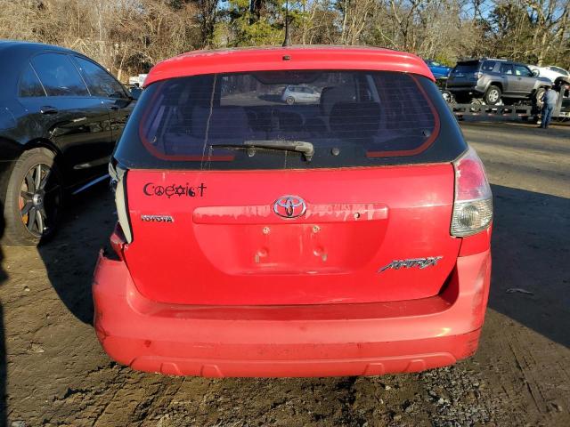 2T1KR32E67C672993 - 2007 TOYOTA MATRIX XR RED photo 6