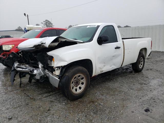 1GTPCTEX3AZ161744 - 2010 GMC SIERRA C1500 WHITE photo 1