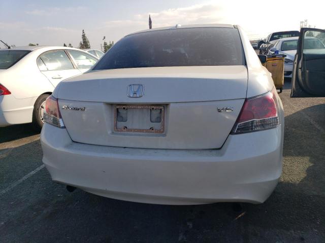 1HGCP36848A084127 - 2008 HONDA ACCORD EXL WHITE photo 6