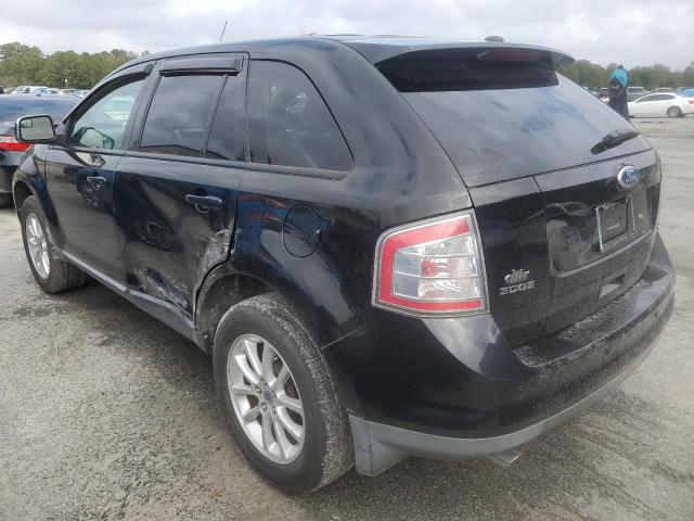 2FMDK4JC5ABB59491 - 2010 FORD EDGE SEL BLACK photo 2