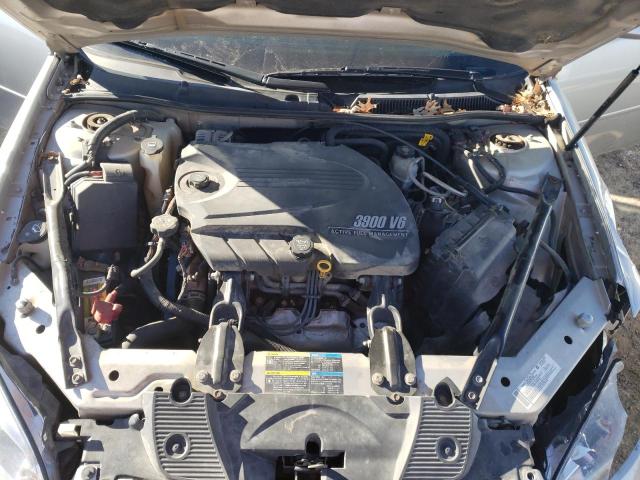 2G1WC583589274012 - 2008 CHEVROLET IMPALA LT SILVER photo 11