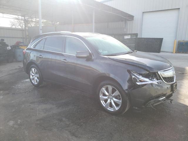 5FRYD4H97GB052141 - 2016 ACURA MDX ADVANCE GRAY photo 4