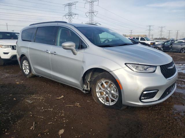 2C4RC1BG7NR196840 - 2022 CHRYSLER PACIFICA TOURING L 银色 照片 4