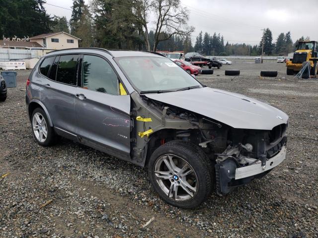 5UXWX7C50BL733705 - 2011 BMW X3 XDRIVE35I GRAY photo 4