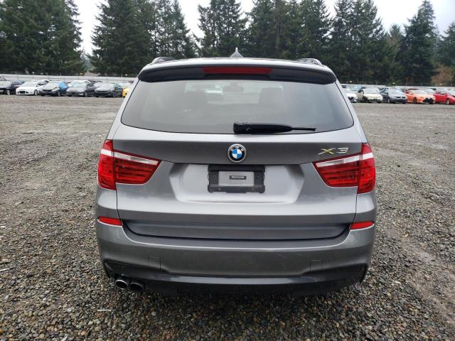 5UXWX7C50BL733705 - 2011 BMW X3 XDRIVE35I GRAY photo 6