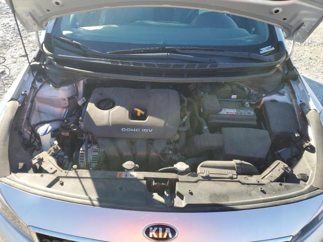 3KPFL4A71HE087964 - 2017 KIA FORTE LX SILVER photo 11