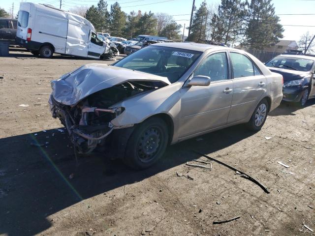 4T1BF30K74U578147 - 2004 TOYOTA CAMRY LE GOLD photo 1