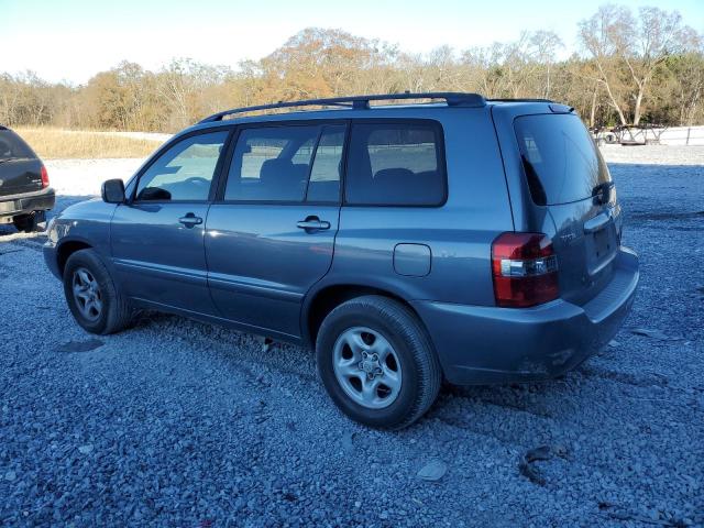 JTEGD21A660148177 - 2006 TOYOTA HIGHLANDER BLUE photo 2