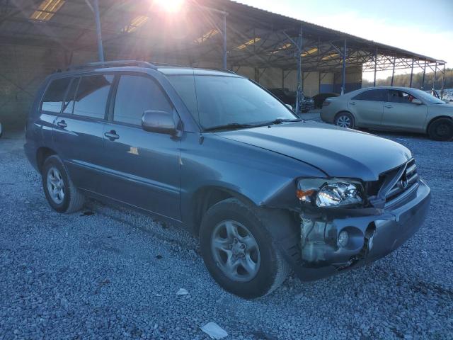 JTEGD21A660148177 - 2006 TOYOTA HIGHLANDER BLUE photo 4