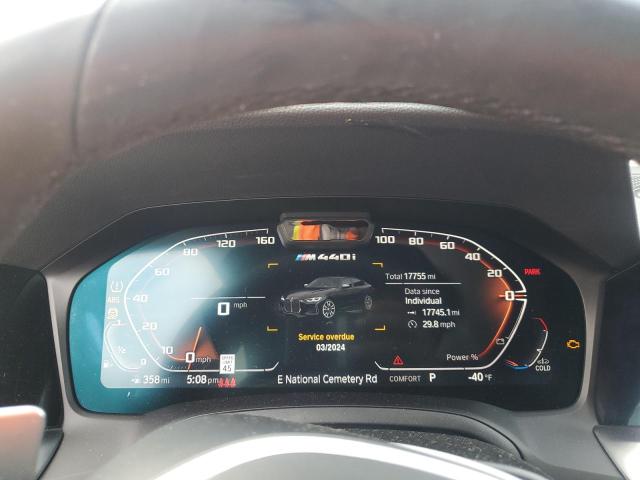 WBA63AW06PFN49091 - 2023 BMW M440I GRAN COUPE BLACK photo 9