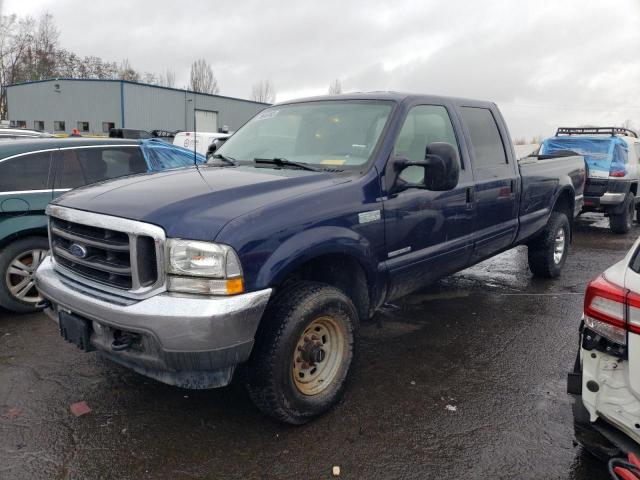 1FTSW31F82EB68406 - 2002 FORD F350 SRW SUPER DUTY BLUE photo 1