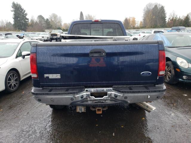 1FTSW31F82EB68406 - 2002 FORD F350 SRW SUPER DUTY BLUE photo 6