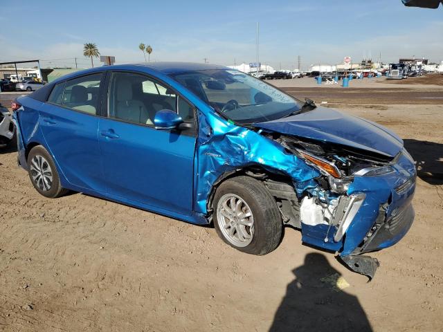 JTDL9MFU4M3030269 - 2021 TOYOTA PRIUS LE BLUE photo 4