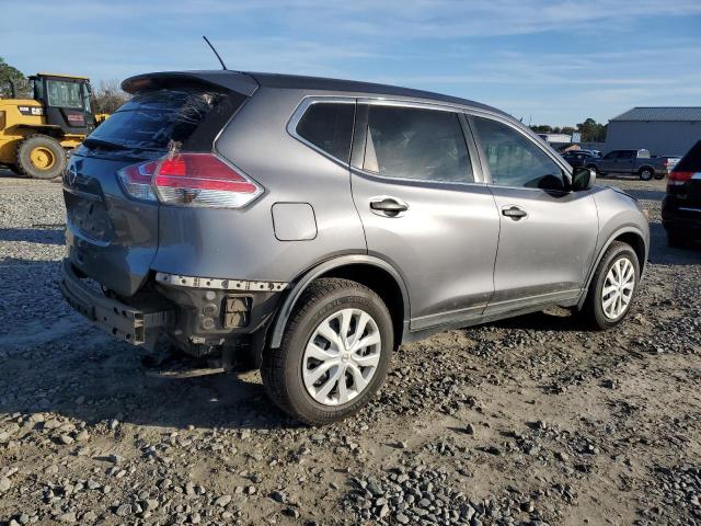 KNMAT2MT1GP725698 - 2016 NISSAN ROGUE S GRAY photo 3