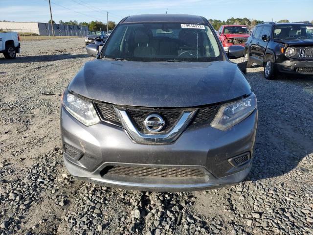 KNMAT2MT1GP725698 - 2016 NISSAN ROGUE S GRAY photo 5