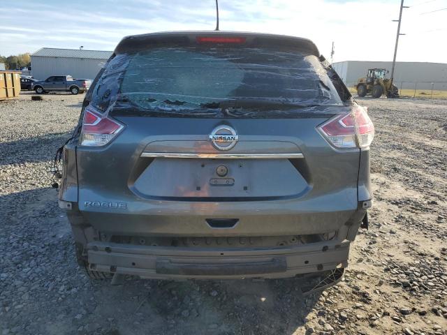 KNMAT2MT1GP725698 - 2016 NISSAN ROGUE S GRAY photo 6