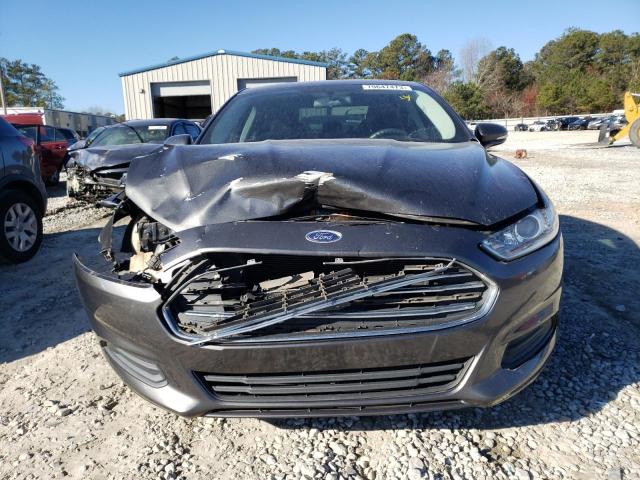 3FA6P0H75GR377074 - 2016 FORD FUSION SE GRAY photo 5