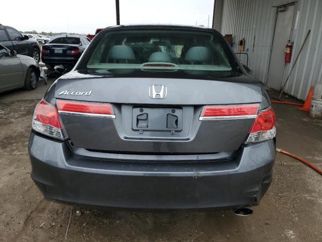 1HGCP2F32BA023798 - 2011 HONDA ACCORD LX GRAY photo 6