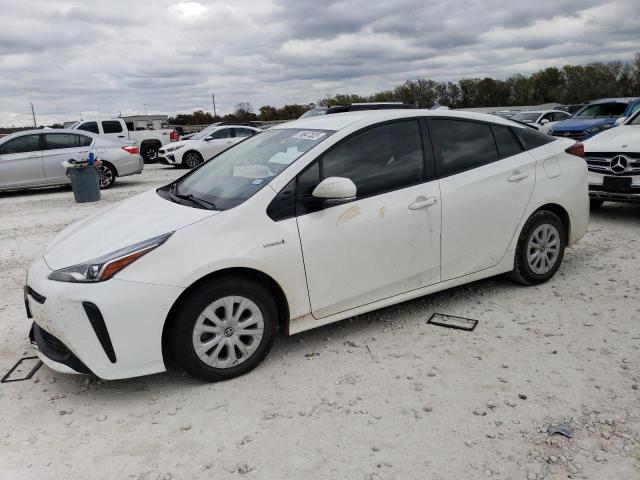 JTDKARFU7L3118487 - 2020 TOYOTA PRIUS L WHITE photo 1