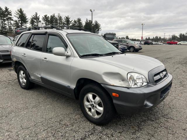 KM8SC73D66U097757 - 2006 HYUNDAI SANTA FE GLS SILVER photo 1