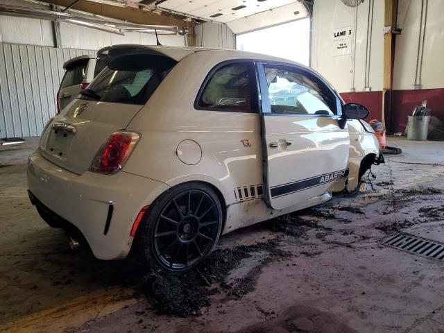 3C3CFFFH2DT678435 - 2013 FIAT 500 ABARTH WHITE photo 3