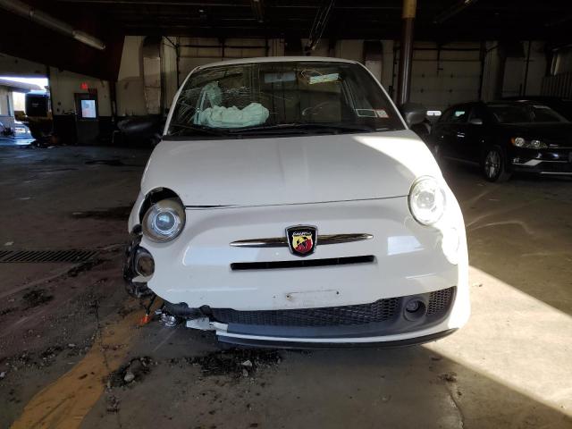 3C3CFFFH2DT678435 - 2013 FIAT 500 ABARTH WHITE photo 5