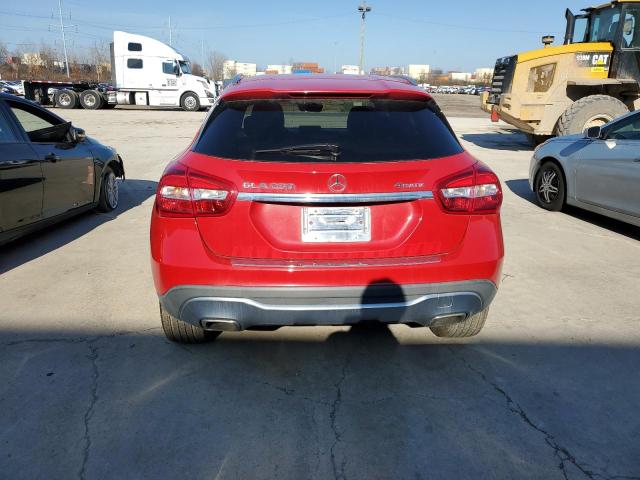 WDCTG4GB1JJ372623 - 2018 MERCEDES-BENZ GLA 250 4MATIC RED photo 6