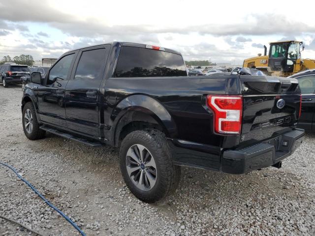 1FTEW1EP3KFC02279 - 2019 FORD F150 SUPERCREW BLACK photo 2