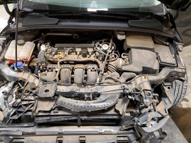 1FADP3K23HL318580 - 2017 FORD FOCUS SE GRAY photo 11