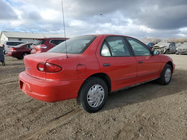 1G1JC524X17275689 - 2001 CHEVROLET CAVALIER BASE RED photo 3