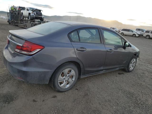 2HGFB2F53FH533338 - 2015 HONDA CIVIC LX GRAY photo 3