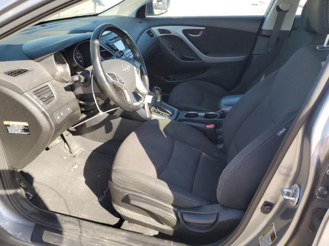 5NPDH4AE9GH770044 - 2016 HYUNDAI ELANTRA SE GRAY photo 7