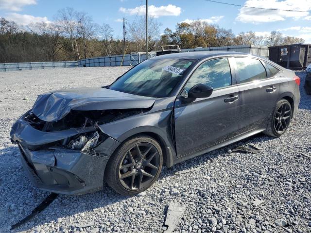 2HGFE2F5XNH587287 - 2022 HONDA CIVIC SPORT 灰色 照片 1