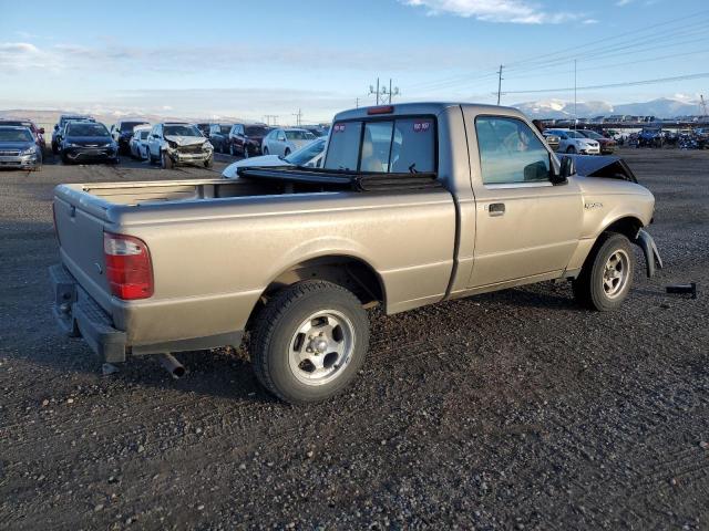 1FTYR10D54PA48401 - 2004 FORD RANGER TAN photo 3