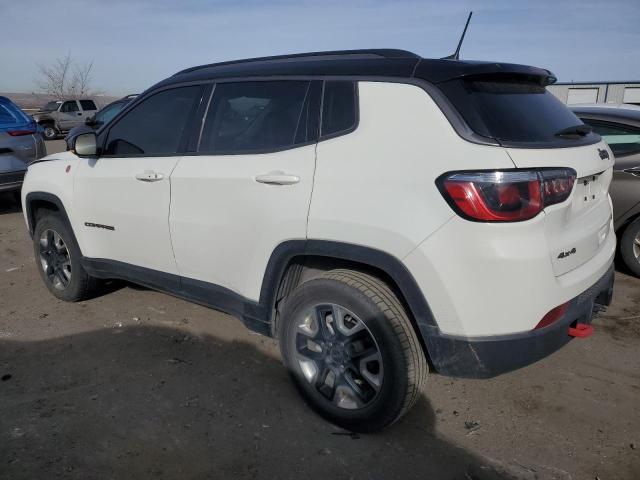 3C4NJDDB7JT232248 - 2018 JEEP COMPASS TRAILHAWK WHITE photo 2