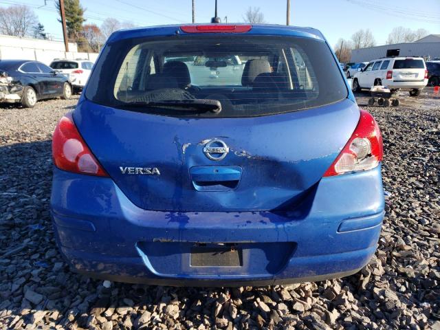 3N1BC13E37L376382 - 2007 NISSAN VERSA S BLUE photo 6