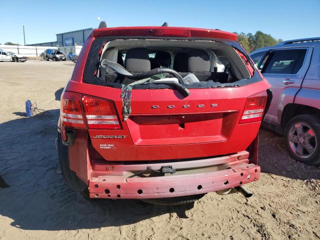 3C4PDCAB4JT532957 - 2018 DODGE JOURNEY SE RED photo 6