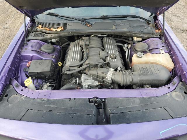 2C3CDZFJ6GH193366 - 2016 DODGE CHALLENGER R/T SCAT PACK PURPLE photo 11