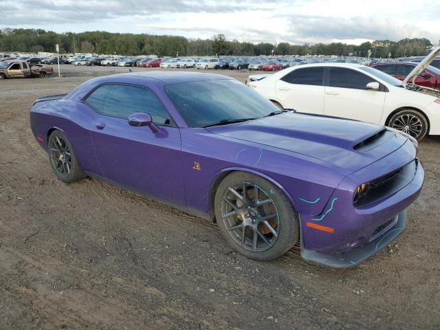 2C3CDZFJ6GH193366 - 2016 DODGE CHALLENGER R/T SCAT PACK PURPLE photo 4