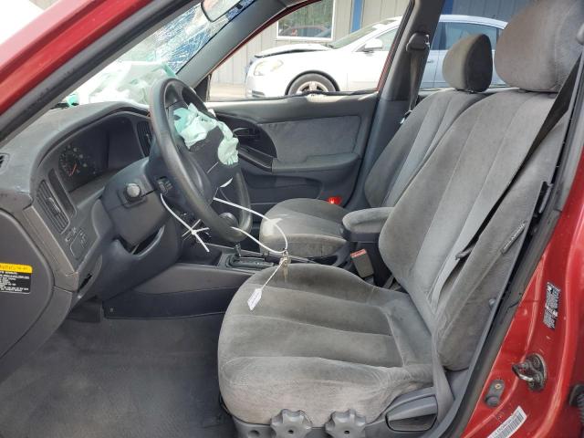 KMHDN46D84U909375 - 2004 HYUNDAI ELANTRA GLS RED photo 7