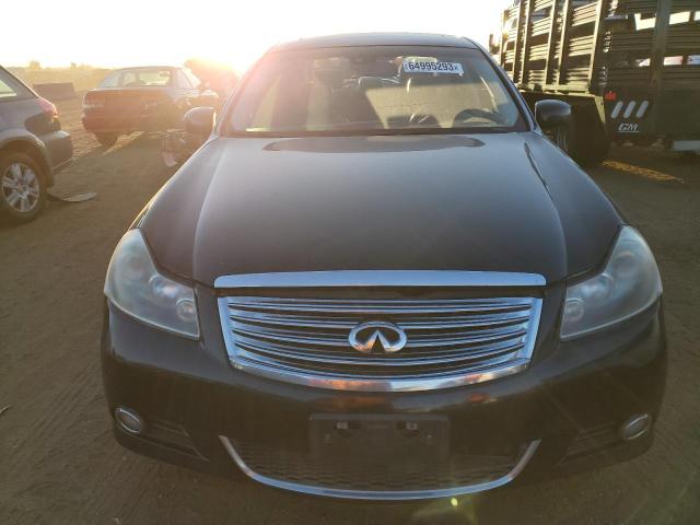 JNKBY01F88M551137 - 2008 INFINITI M45 BLACK photo 5