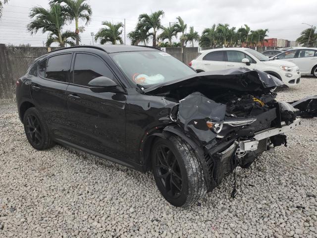 ZASPAJANXM7D01181 - 2021 ALFA ROMEO STELVIO SPORT أسود صورة 4