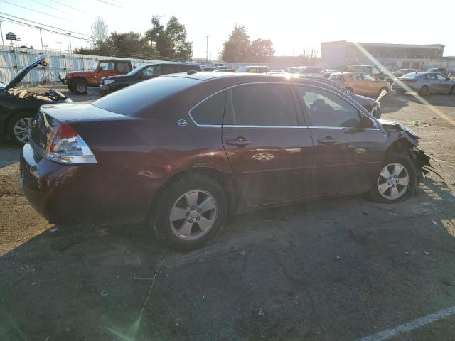 2G1WT58K379219774 - 2007 CHEVROLET IMPALA LT MAROON photo 3