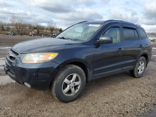 5NMSG13D47H111122 - 2007 HYUNDAI SANTA FE GLS BLUE photo 1