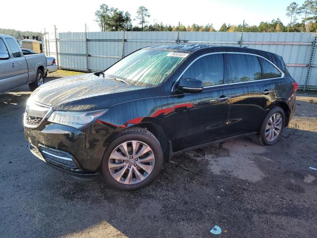 5FRYD4H49FB021749 - 2015 ACURA MDX TECHNOLOGY BLACK photo 1