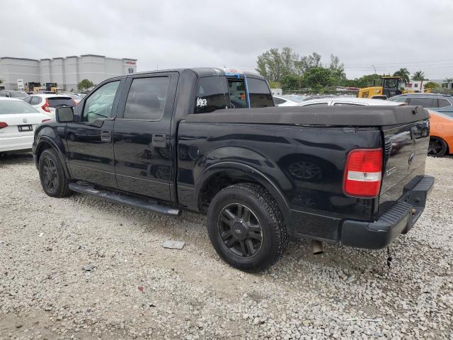 1FTPW12555KE12311 - 2005 FORD F150 SUPERCREW BLACK photo 2