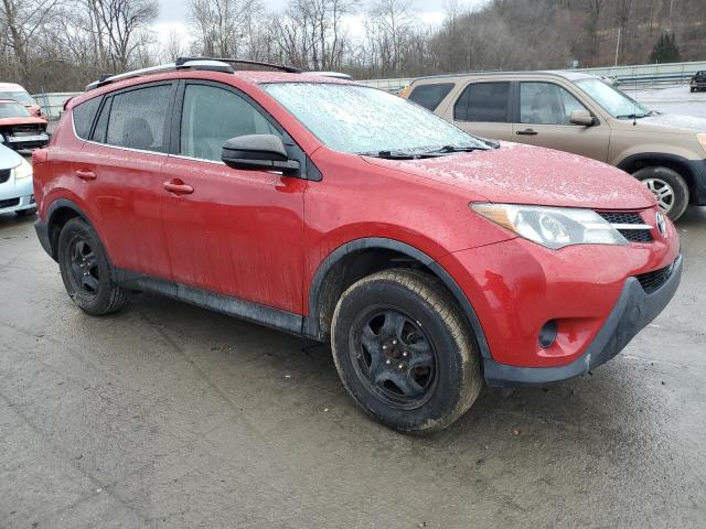 2T3BFREV5DW021136 - 2013 TOYOTA RAV4 LE MAROON photo 4